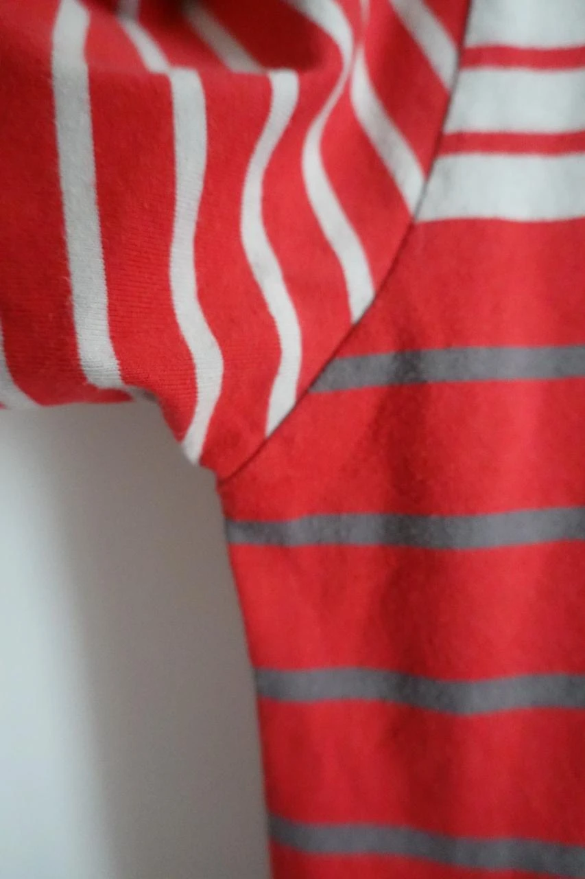 Stylistic Elvee red striped t-shirt with pocket size XL – photo 7